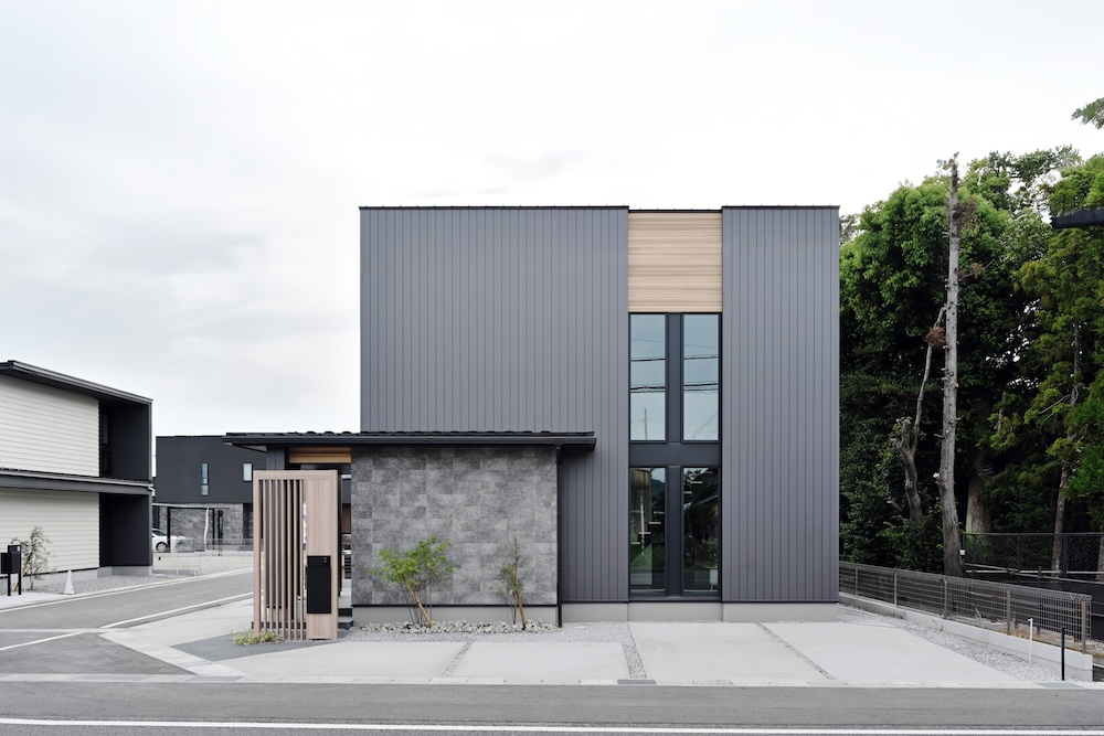 モデルハウスの外観写真